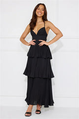 Fashionably Ever After Maxi Dress Black