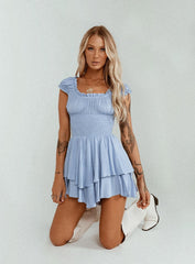 The Love Galore Romper Blue Lower Impact