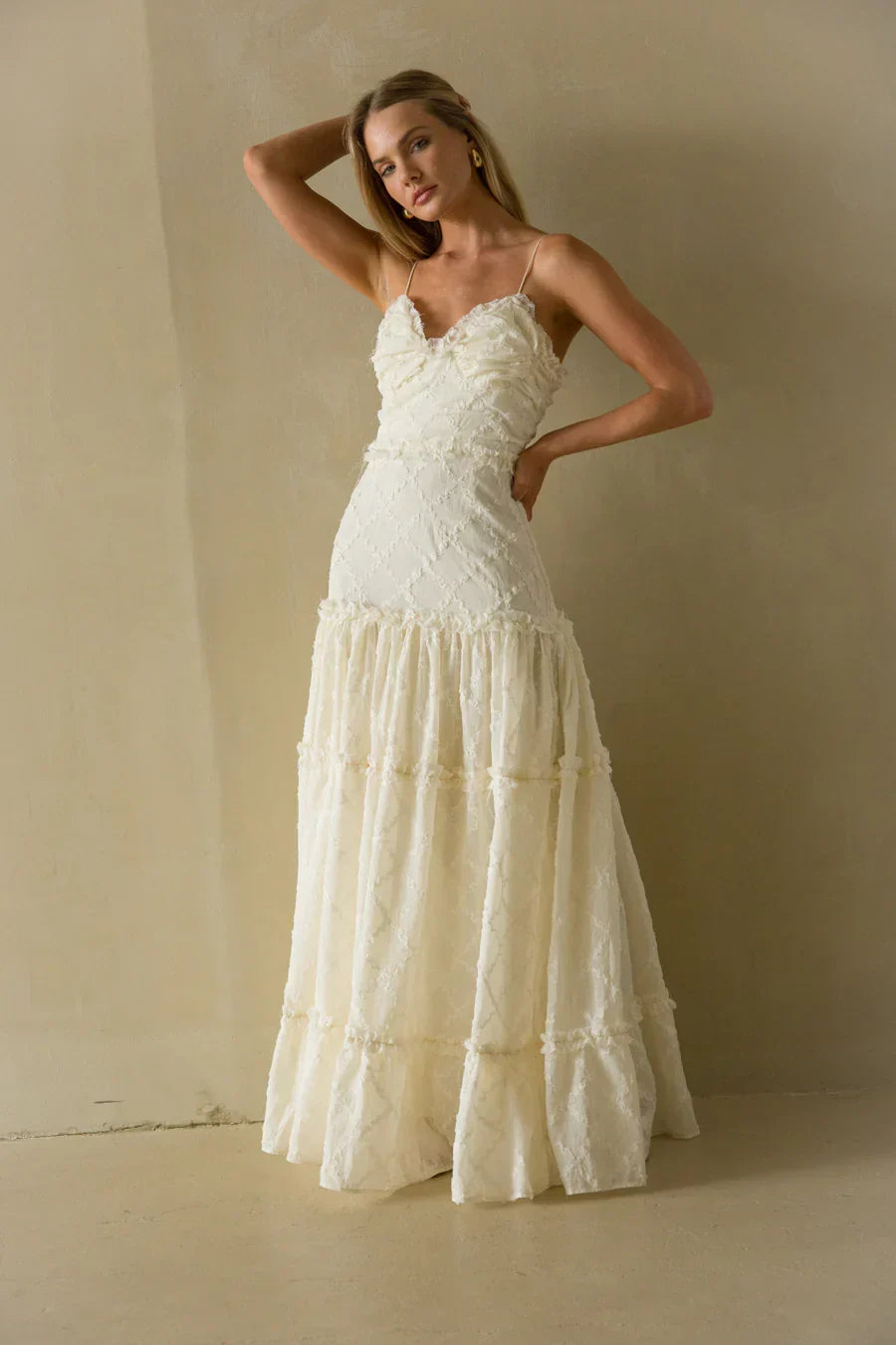 Percy Lace Maxi Dress
