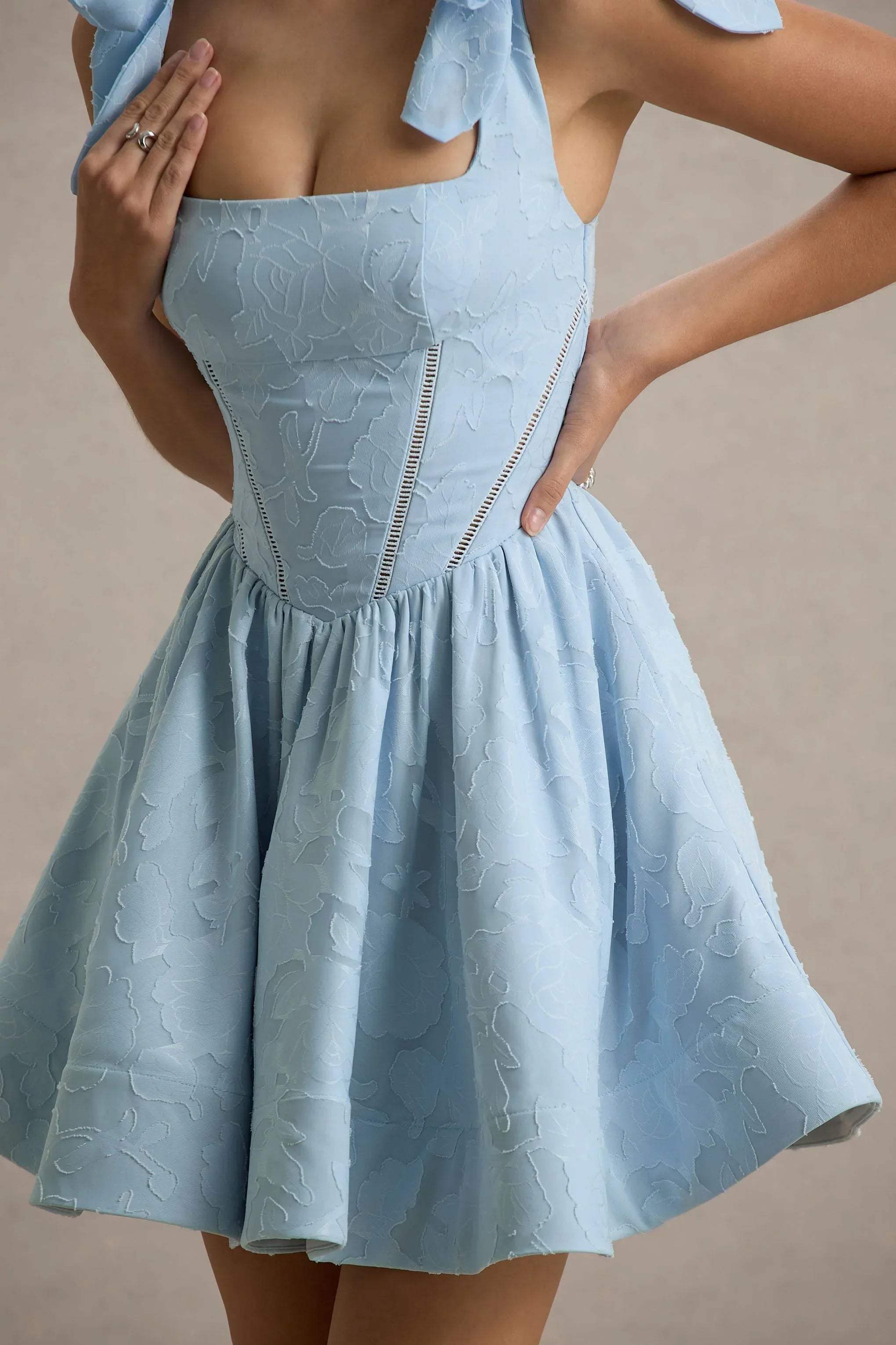 bethani mini dress the Bethani Dress is Amoris T731W Strapless Sleeveless 2000s Revival Style:sleeveless